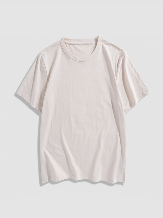 100% Cotton Basic Solid T-Shirts